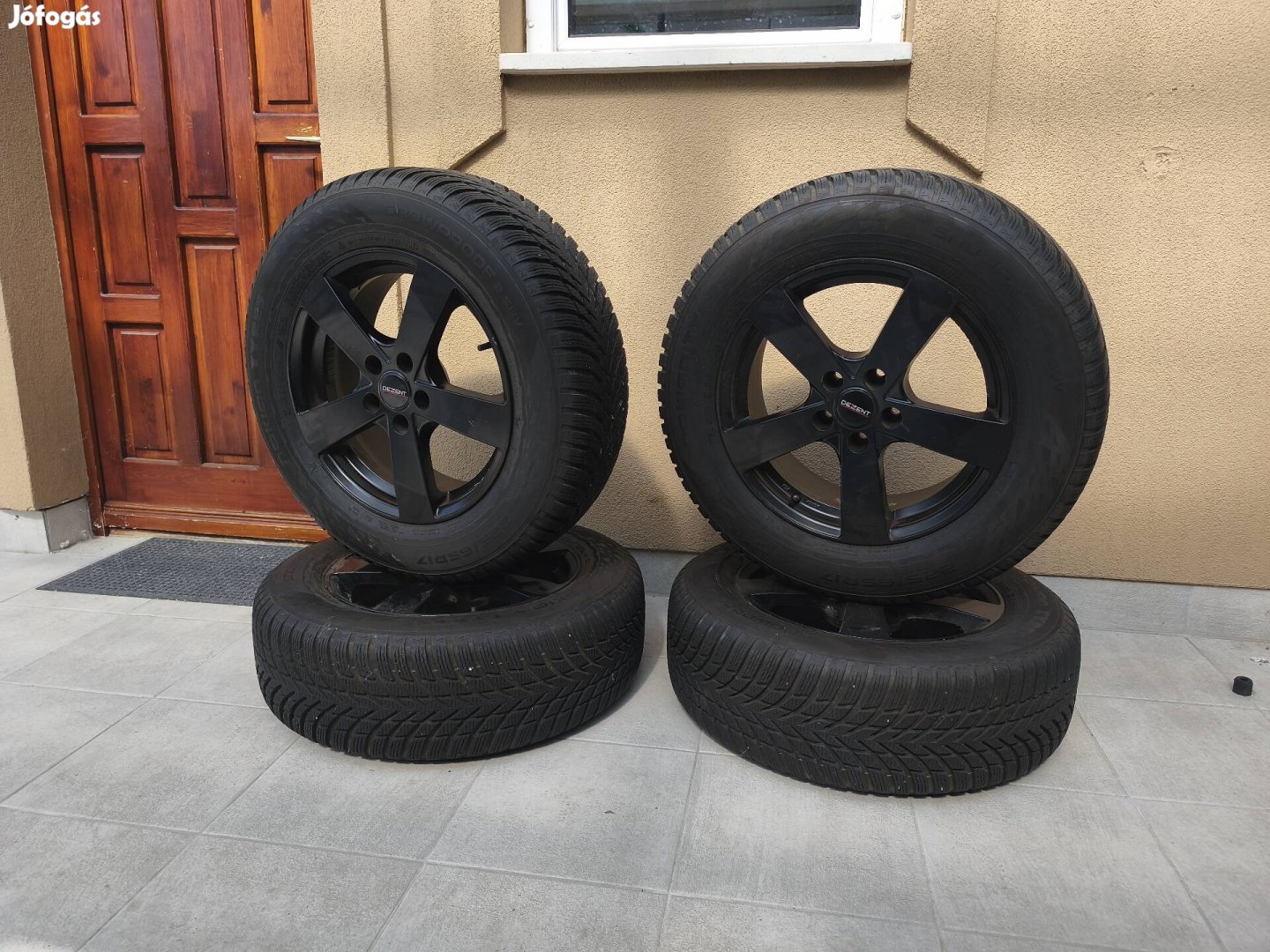 Alufelni R17 5x114,3 + Új téli gumi 225/65 R17