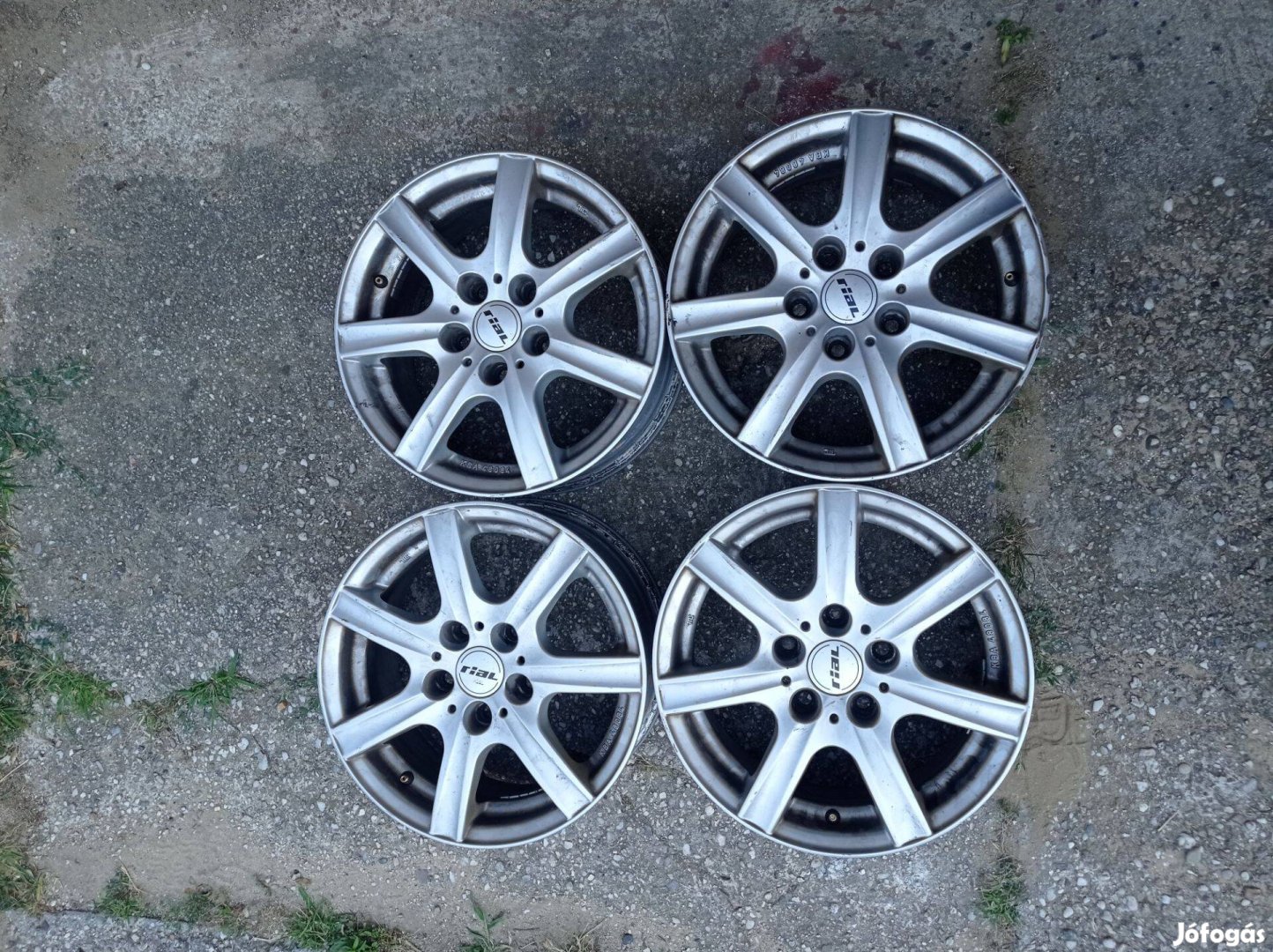 Alufelni Rial 5x112 r15 4db eladó