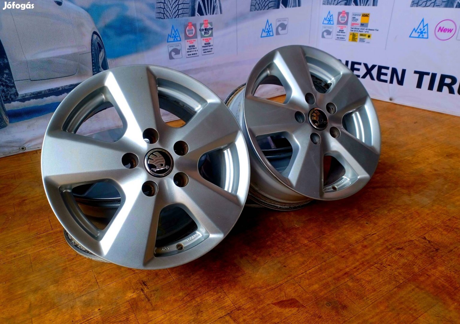 Alufelni Skoda Vw Audi Seat 5x112 6.5x15 et45 