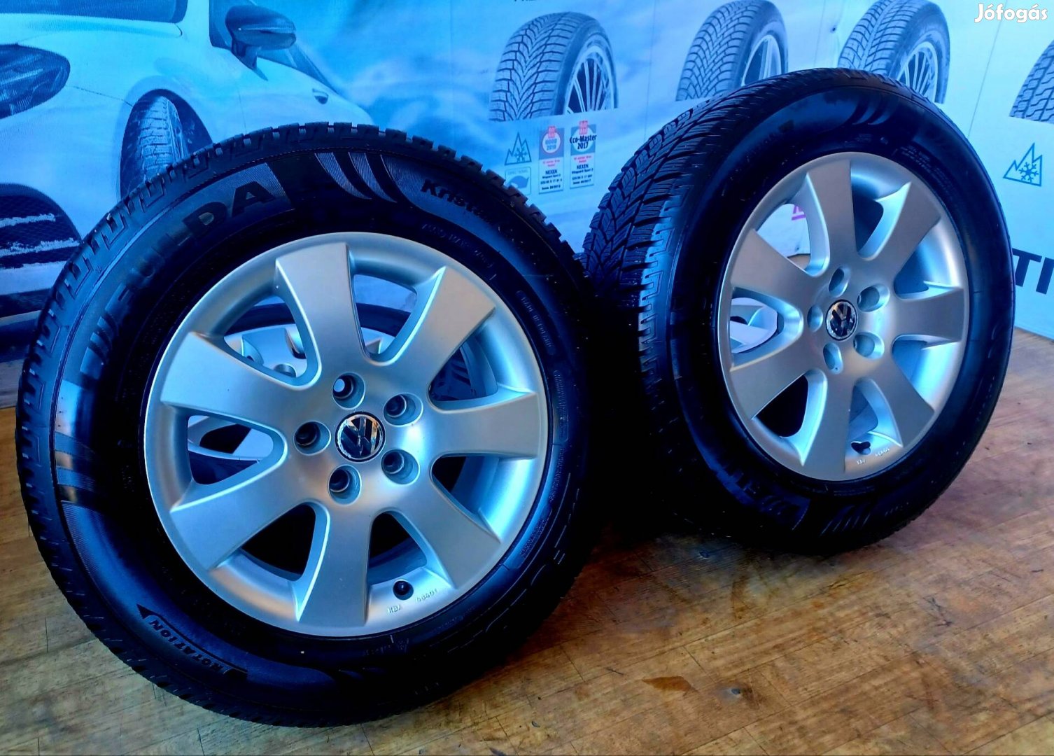 Alufelni Tiguan Q3 5x112 6.5x16 et33 215/65r16 téli 