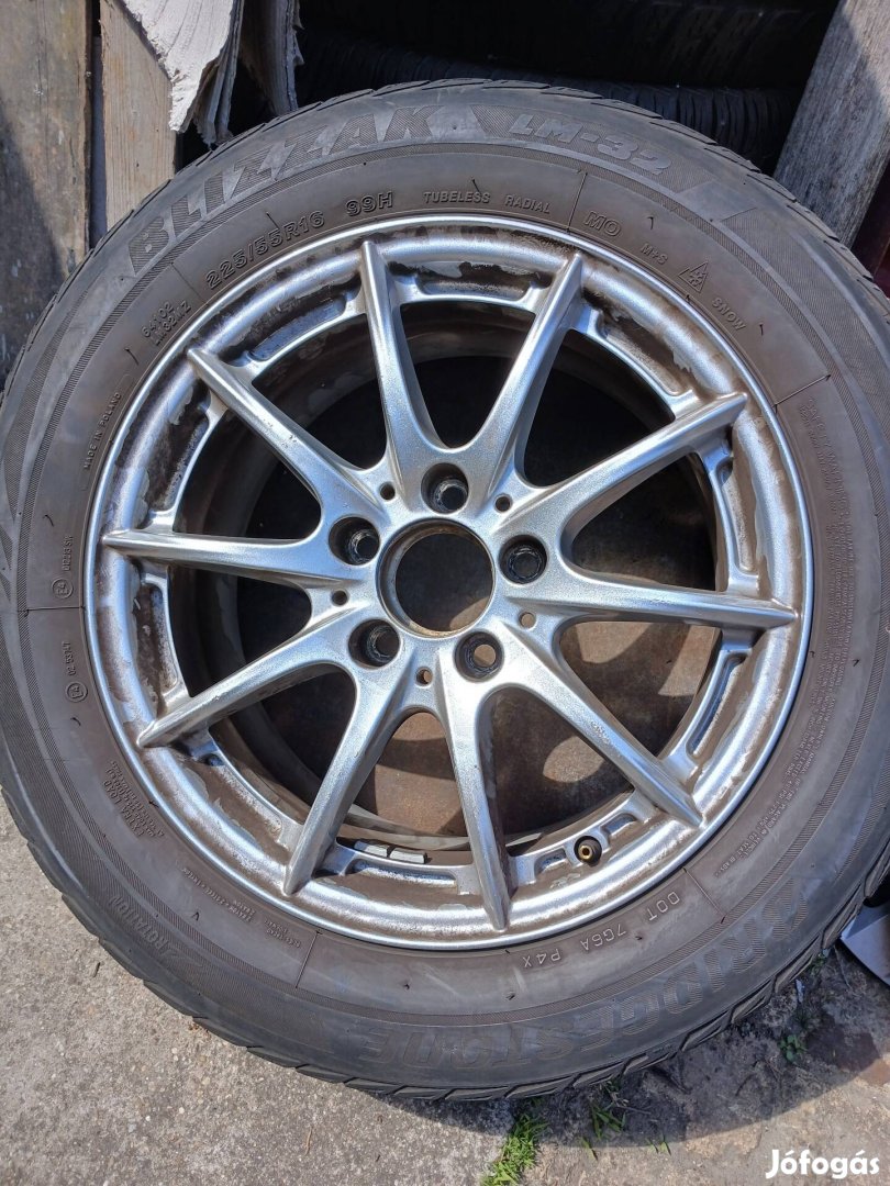 Alufelni garnitúra 5x112x16  szerelt. 