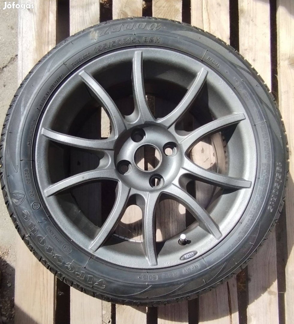 Alufelni gumival 15"