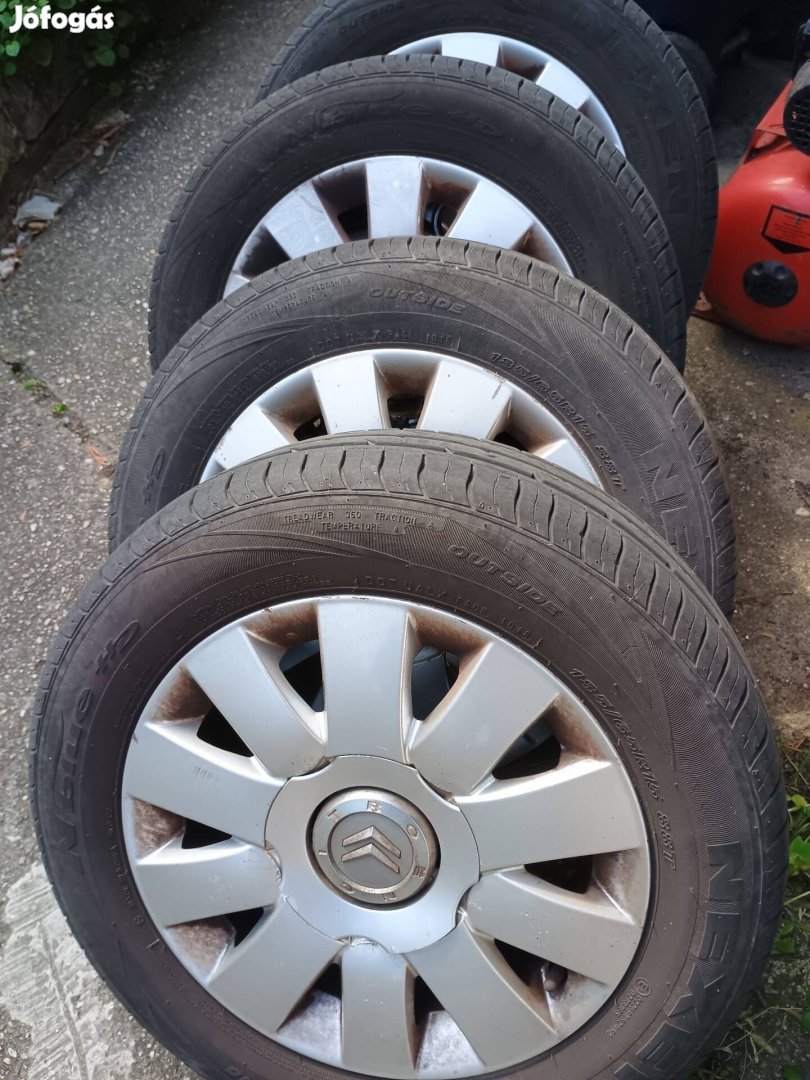 Alufelni nyári gumival, Citroen Xsara Picassóhoz
