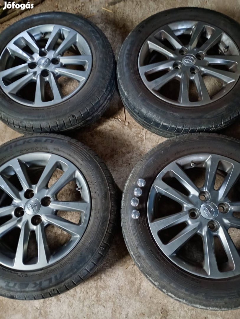 Alufelni nyári gumival  