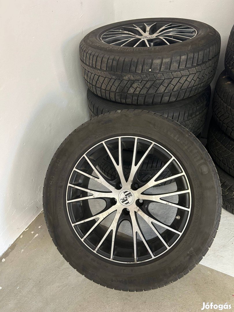 Alufelni szett Porsche Macan-ra téligumival 4 db + guminyomásmérő + aj