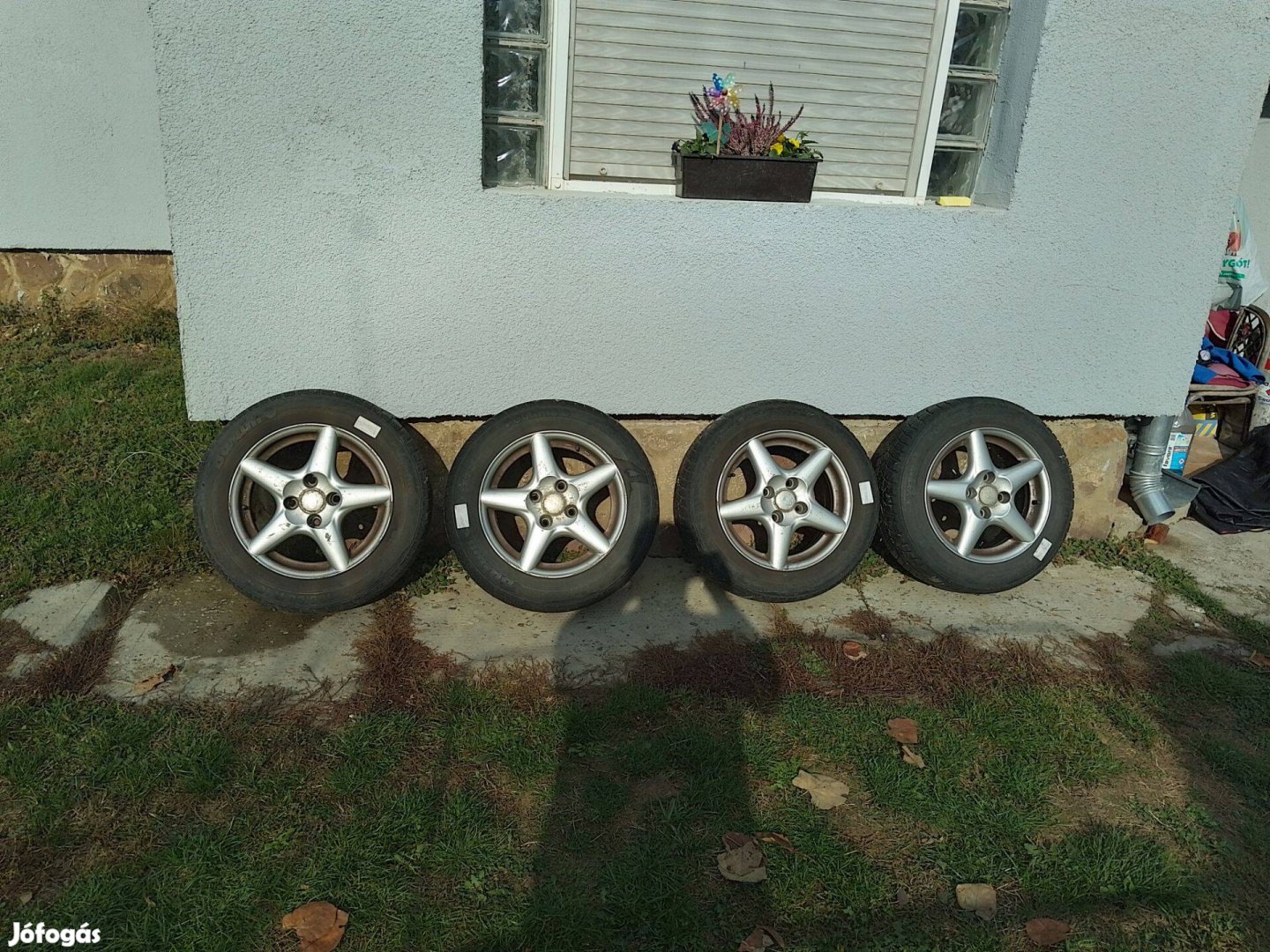 Alufelni szett. Téli gumival 15''