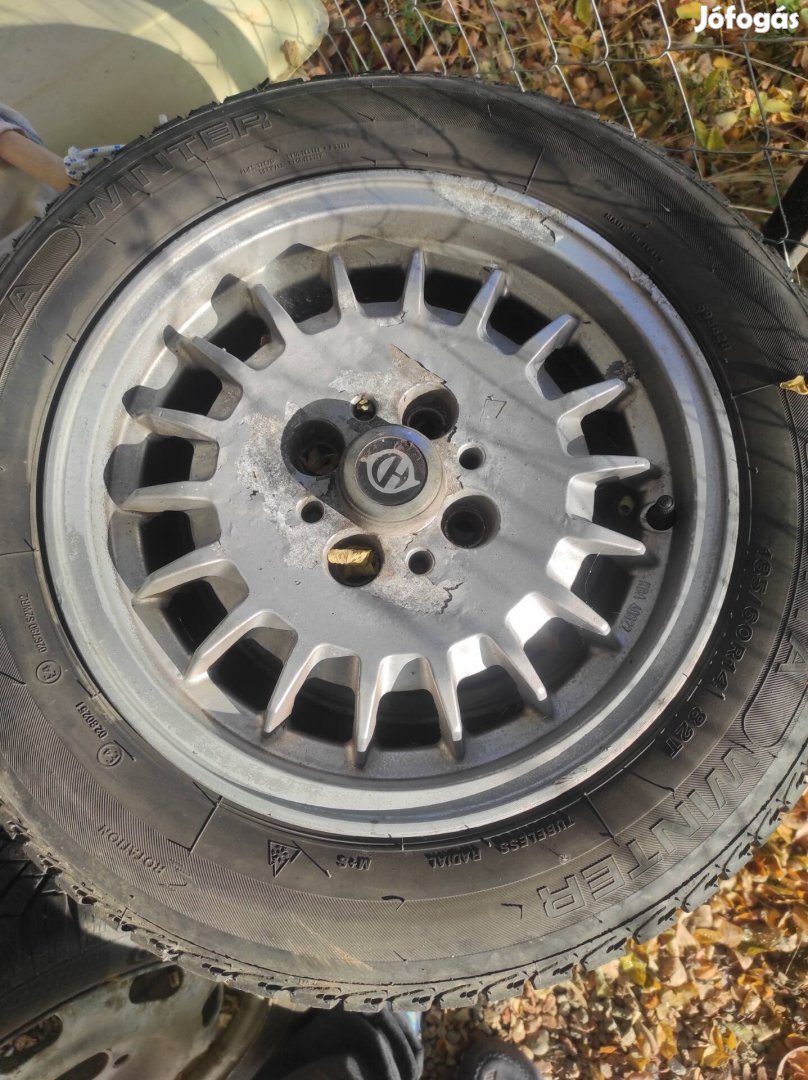 Alufelni/téligumi 4x100