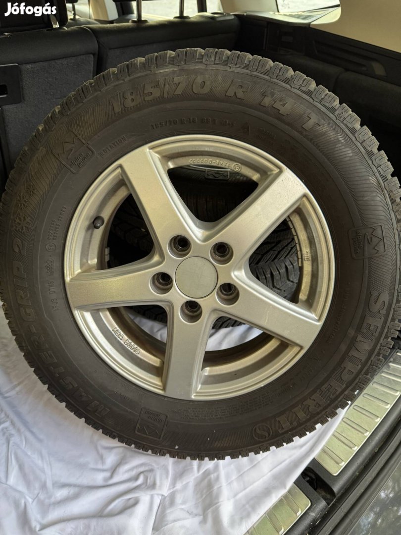 Alufelni téligumival 5x100