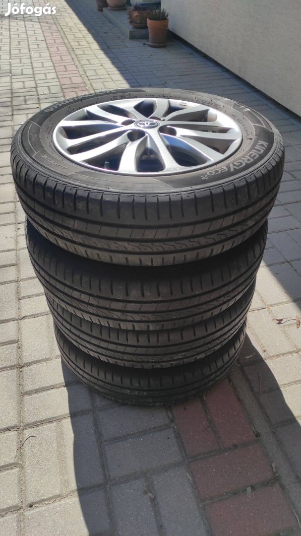 Alufelni(toyota)15"-os , Hankook Kinergy(175/65 R14) nyári gumival