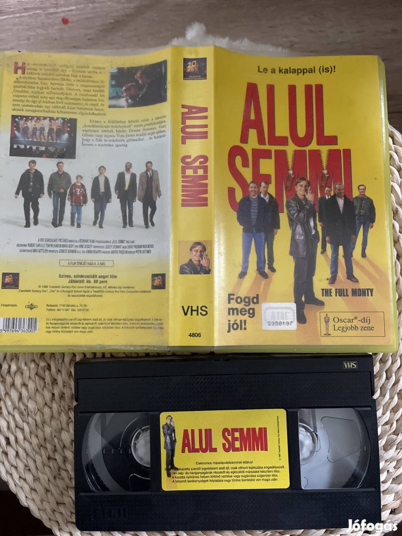 Alul semmi vhs film