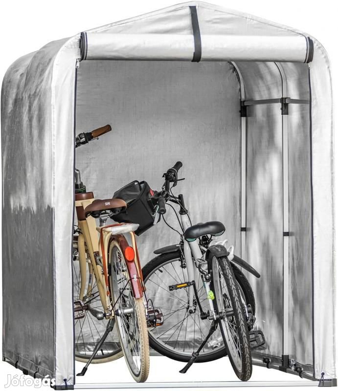 Aluminium Motorgarázs, kerékpár tároló, UV-védelemmel (176x163x&#8230;