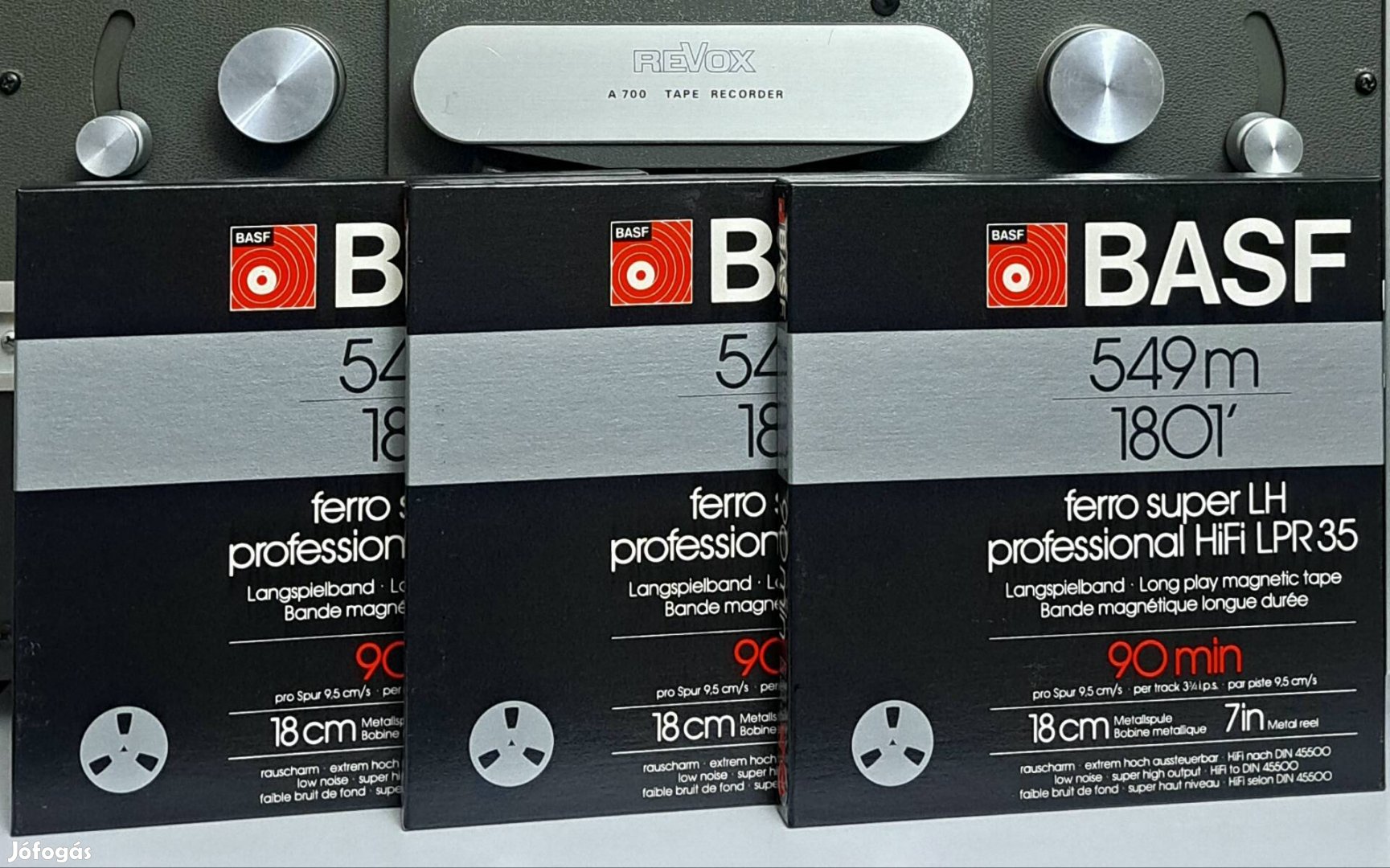 Alumínium Orsó Maxell Magnószalag