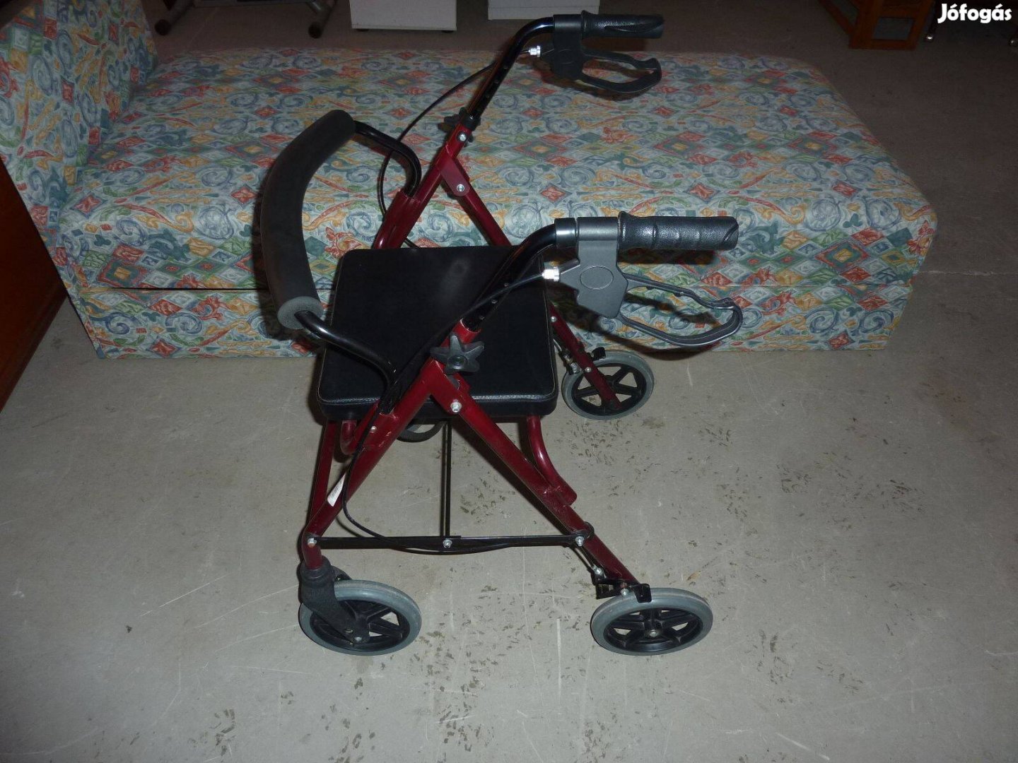 Alumínium Rollátor, kerekes járókeret