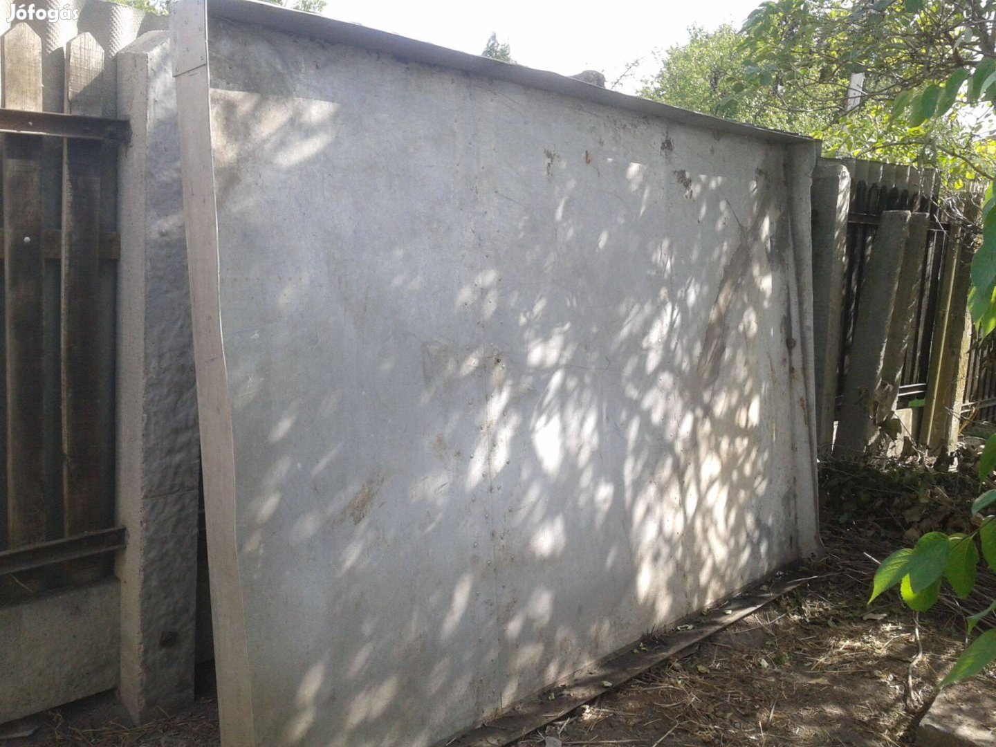 Aluminium "tepsi" teherautó platóra