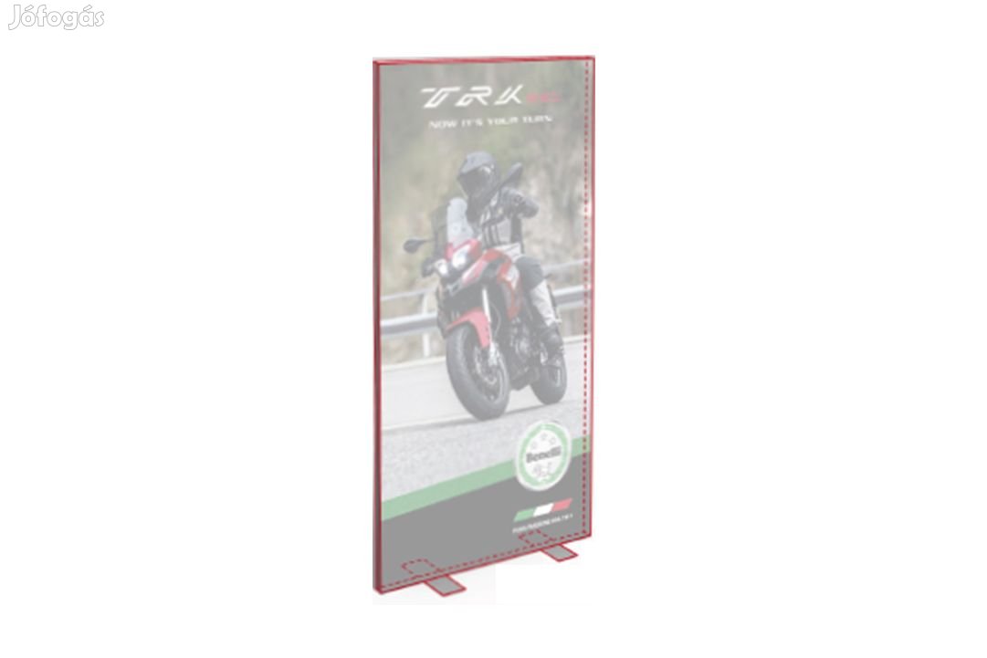 Alumínium álló banner Benelli 200x100 (grafika nélkül)
