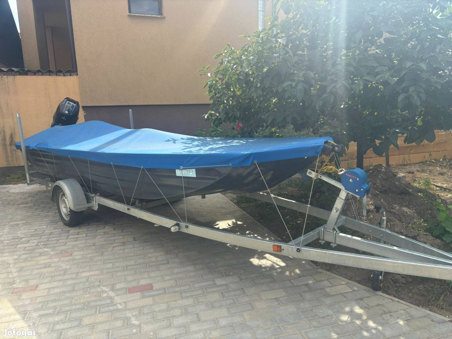 Alumínium csónak és Tohatsu motor