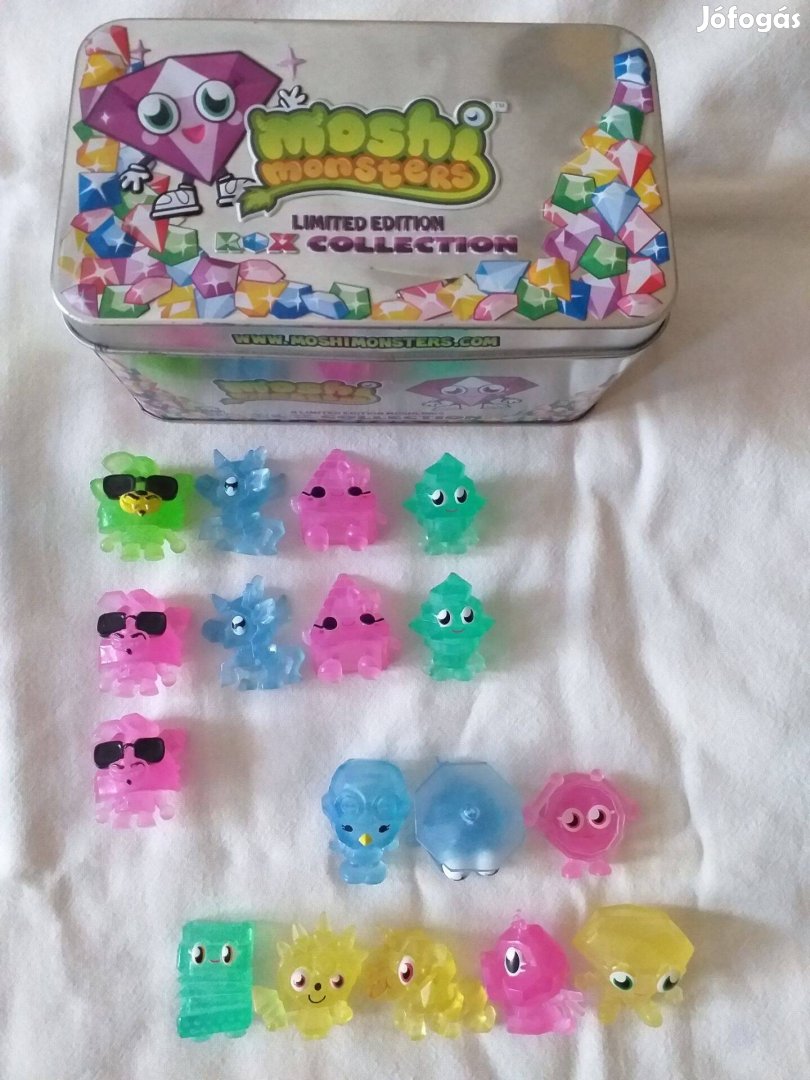 Aluminium dobozos Moshi Monsters Rox kollekció szett