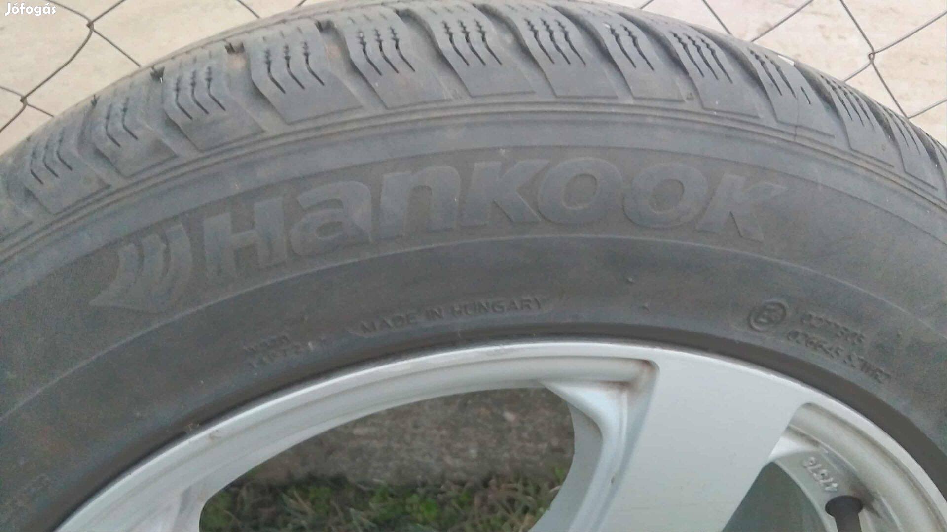 Aluminium felni +1 szezont futott téligumi szett