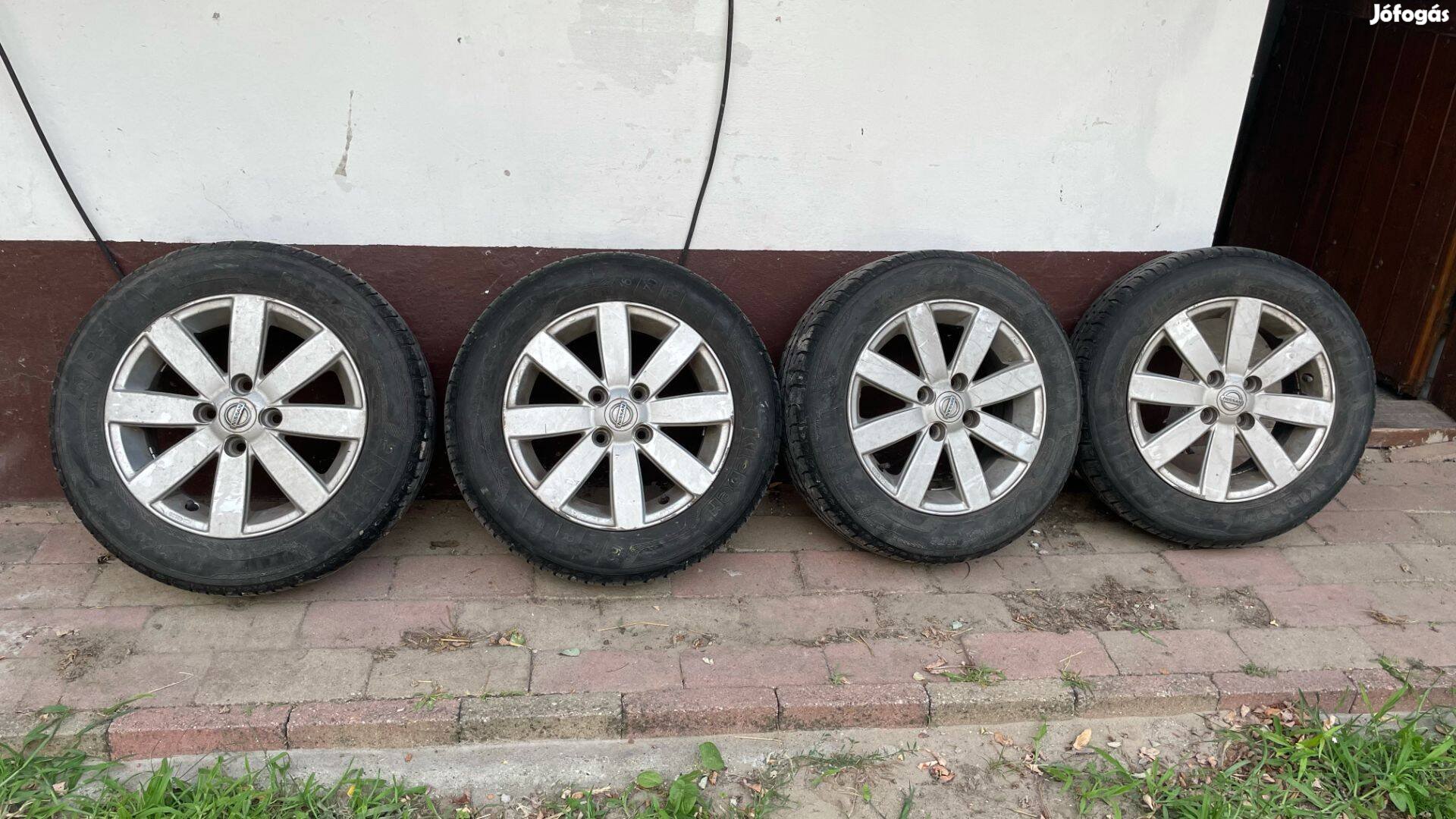 Alumínium felni, gumikkal