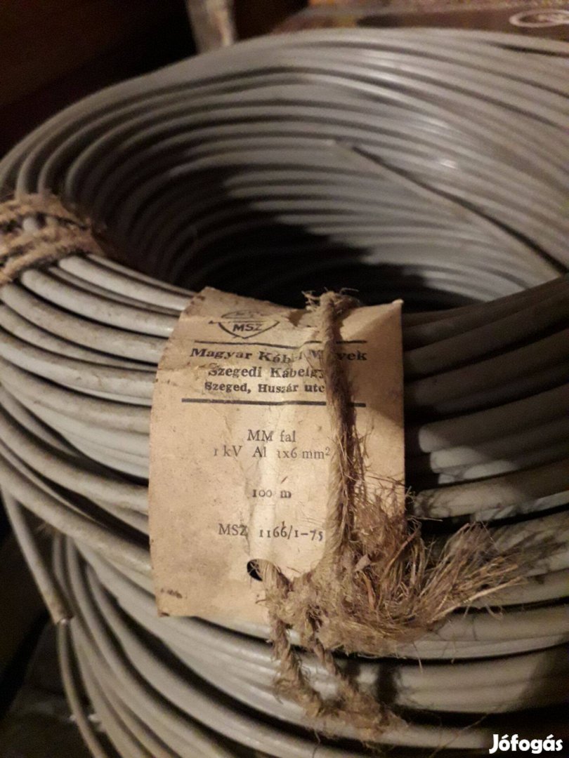 Aluminium kábel 1X6mm