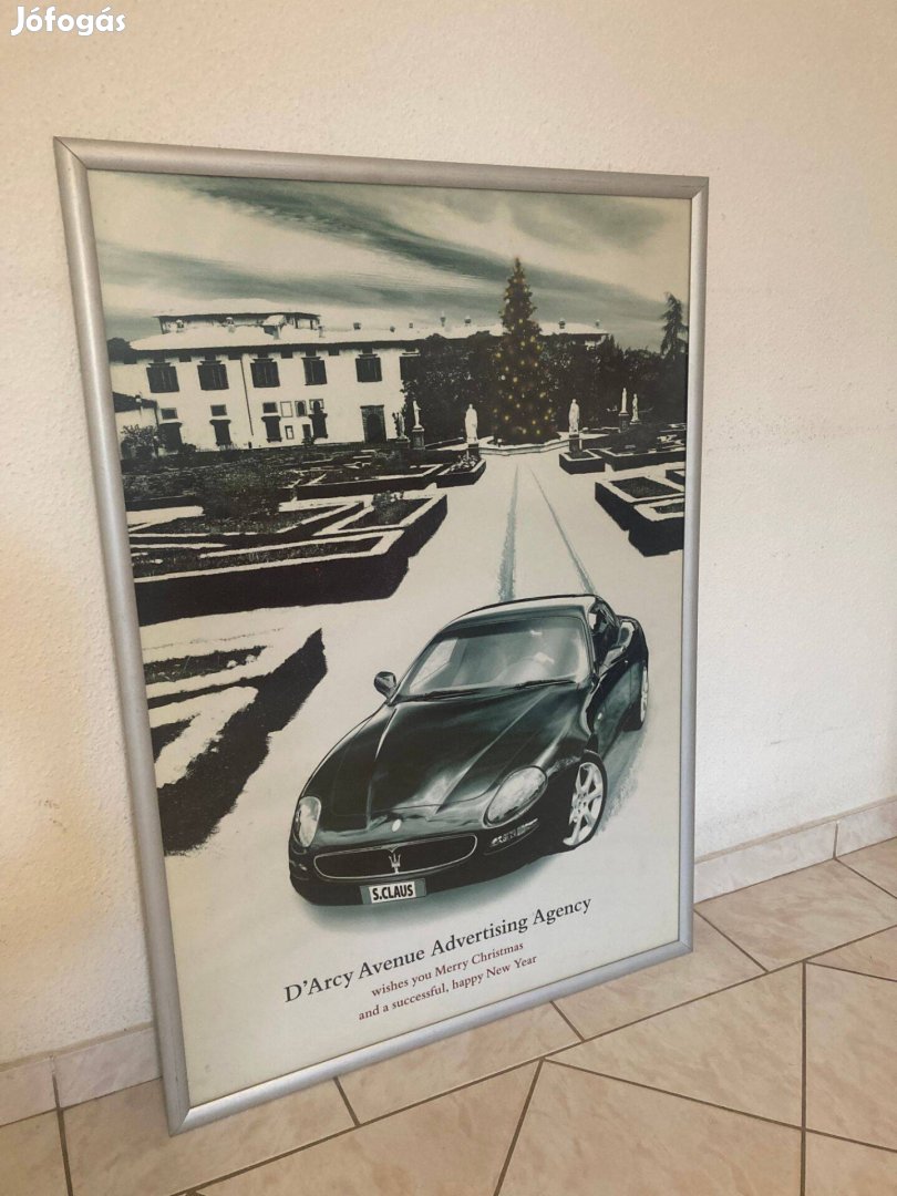 Alumínium képkeret maserati