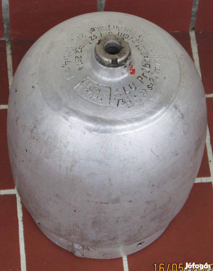 Aluminium propán bután gázpalack