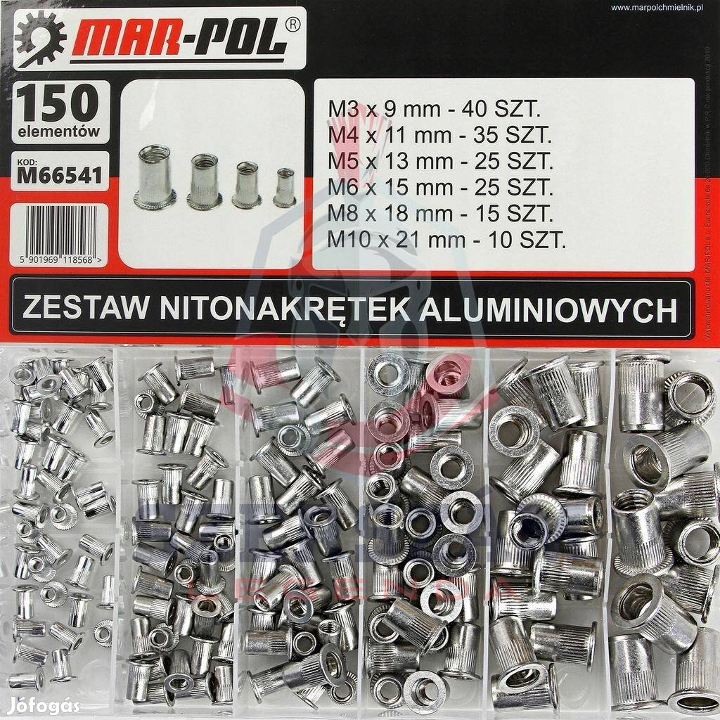 Aluminium szecsanya készlet 150 darab M66541