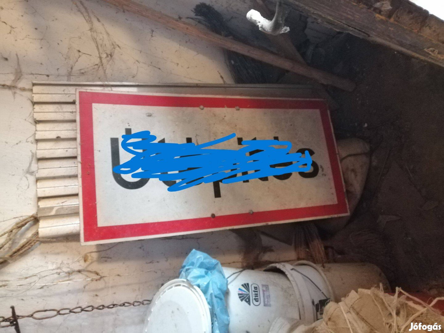 Aluminium tábla nagy méretű ,felíratozható -matricázható ár alatt!