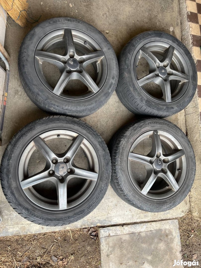 Alutec 5x100 15 alufelni 19555 R15 nyári gumi