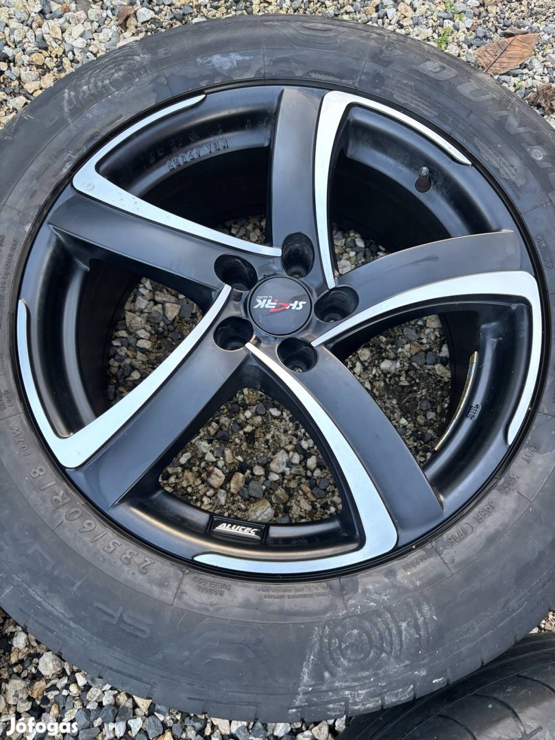 Alutec 8x18 et35 5x114,3 kia hyundai tesla alufelni