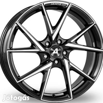 Alutec ADX01 Fényes fekete polírozott 7X17 4X98 ET37 CB58,1 |