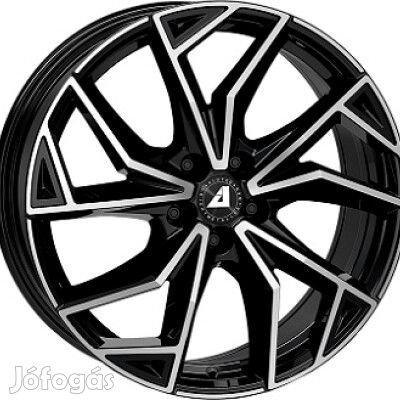 Alutec ADX02 Fényes fekete polírozott 8X20 5X108 ET45 CB63,4 |