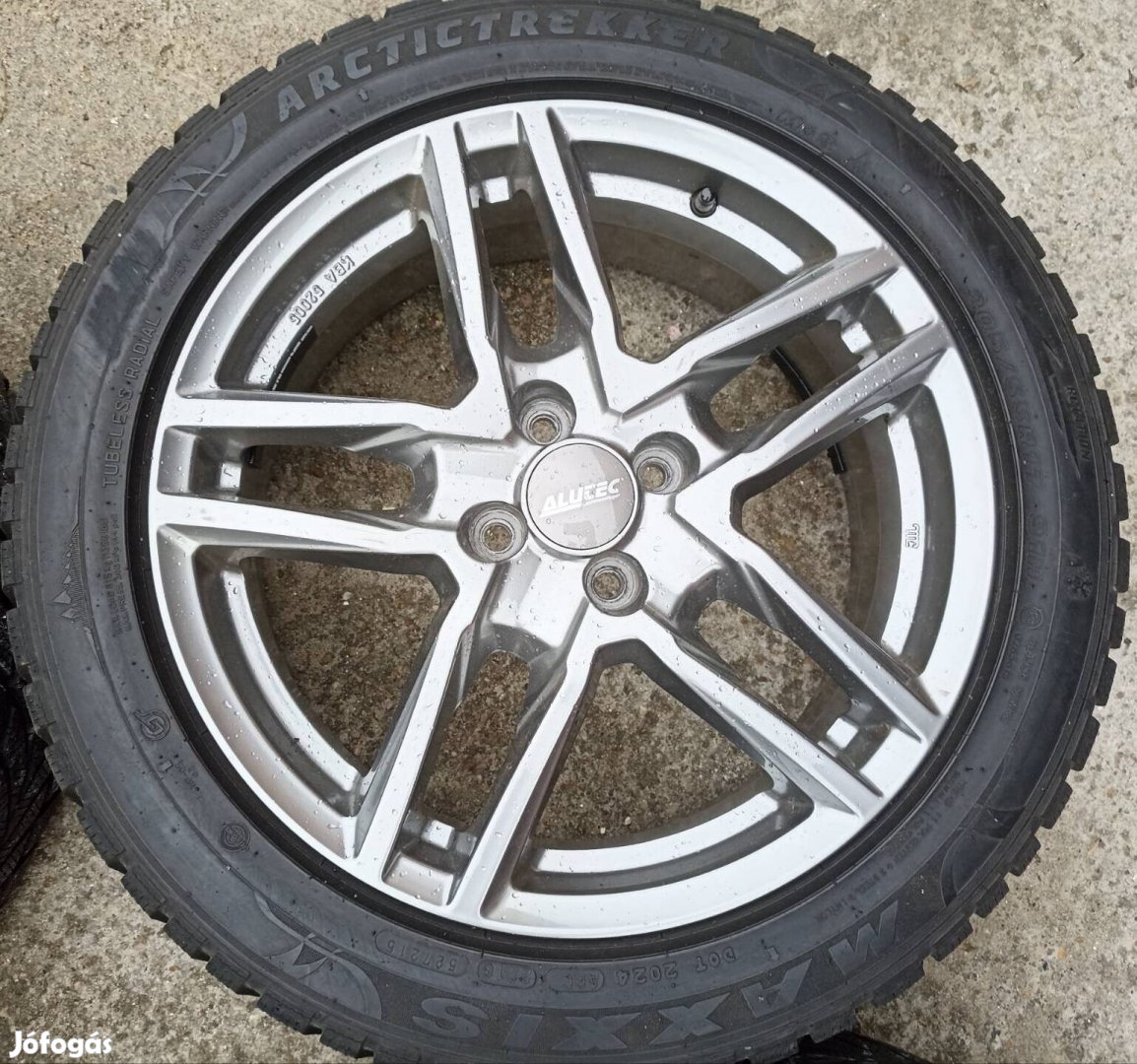 Alutec Kia Stonic 4x100 alufelni felni 205 55 17 téligumival