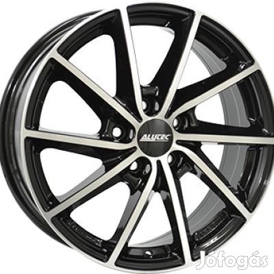 Alutec SINGA Fényes fekete polírozott 6X16 4X100 ET43 CB54,1 |