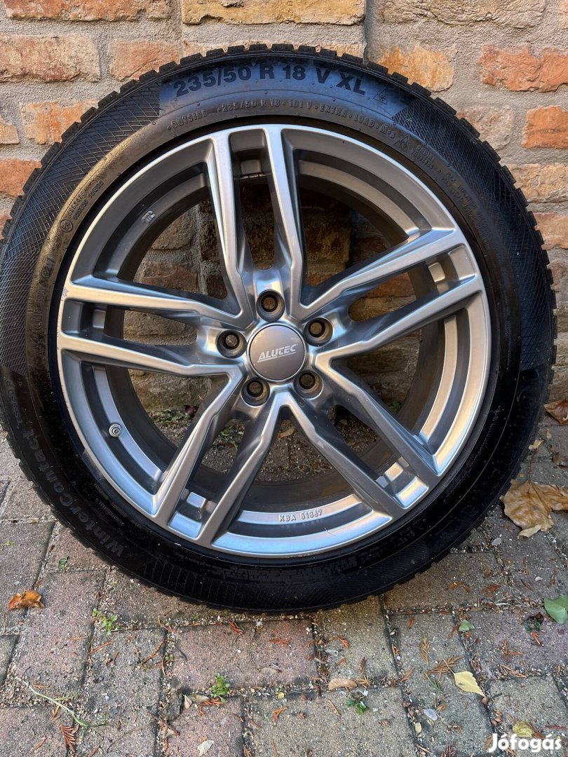 Alutec felni 8Jx18 H2 használt garnitúra