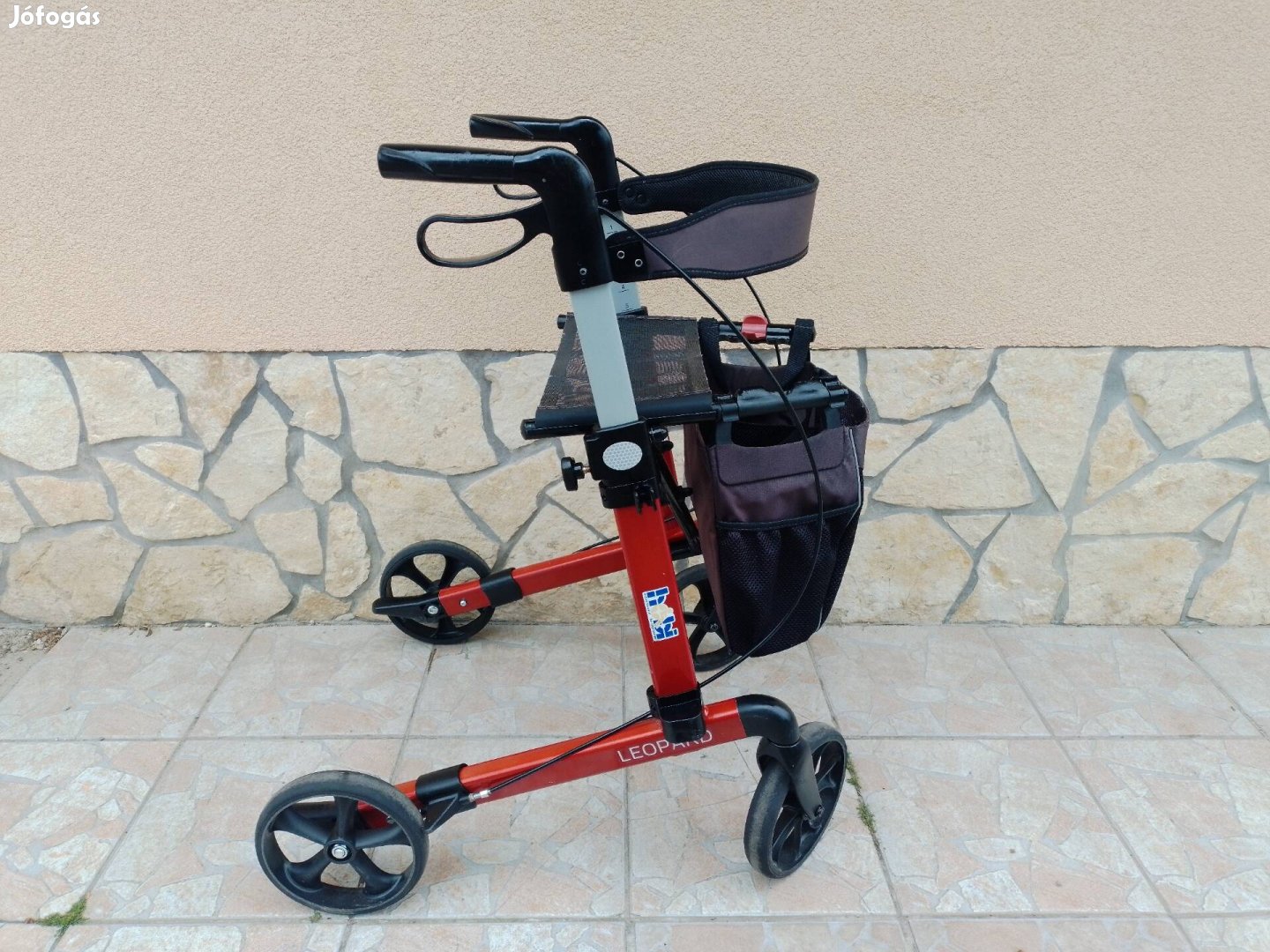 Aluvázas könnyű Rollator orvosi segédeszköz. 