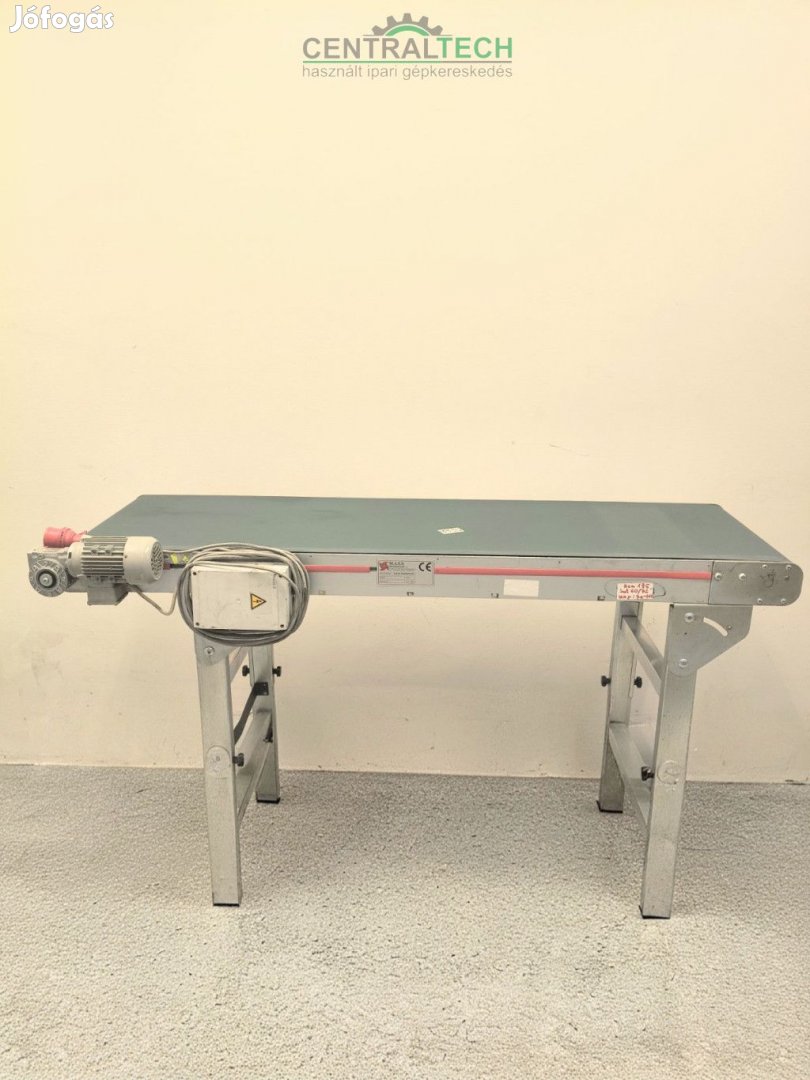 Aluvázas mobil szállítószalag MASS 195x60cm válogatószalag