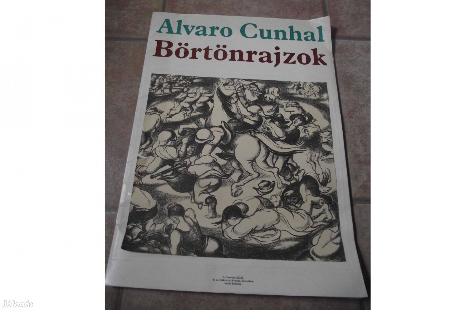 Alvaro Cunhal Börtönrajzok grafika