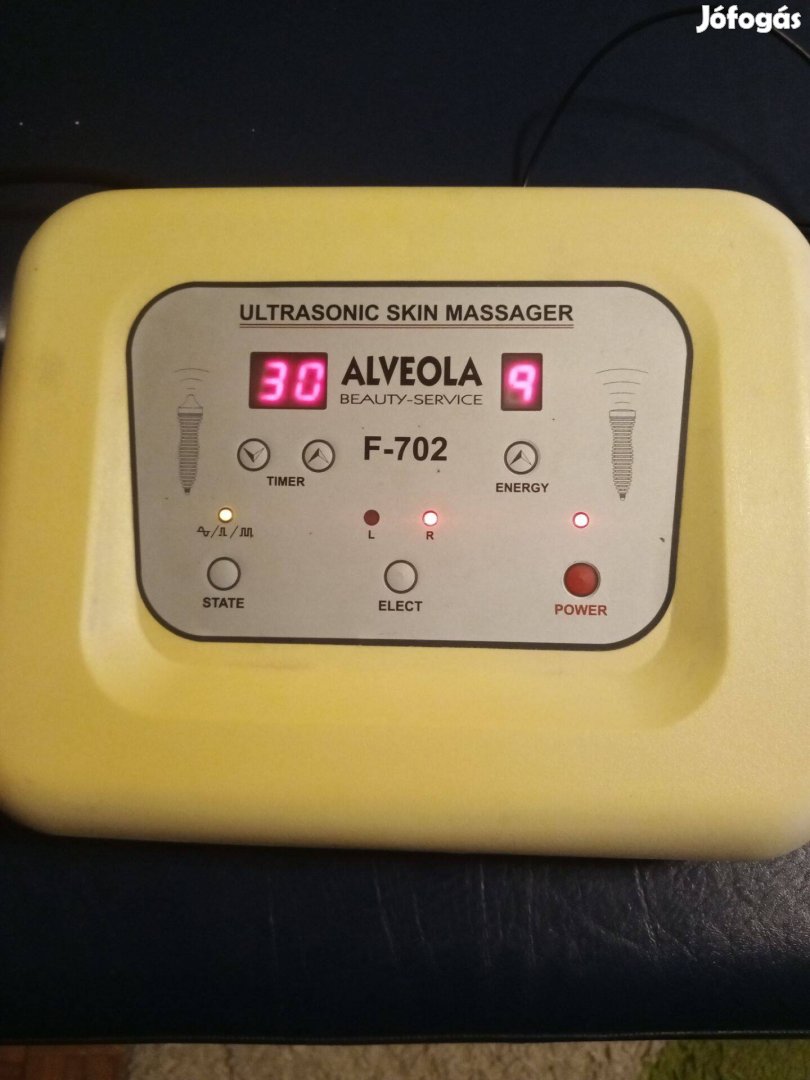 Alveola Ultrahangos kezelőgép f-702 eladó 25000ft óbuda