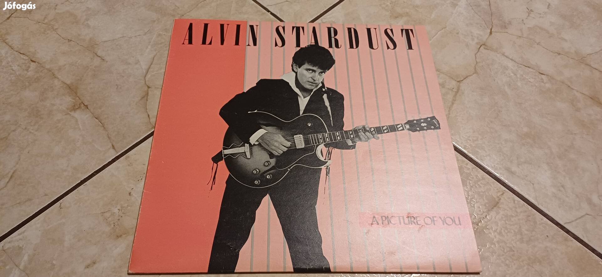 Alvin Stardust bakelit hanglemez