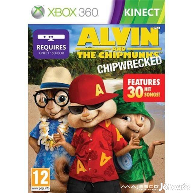 Alvin & The Chipmunks - Chip Wrecked Xbox 360 játék