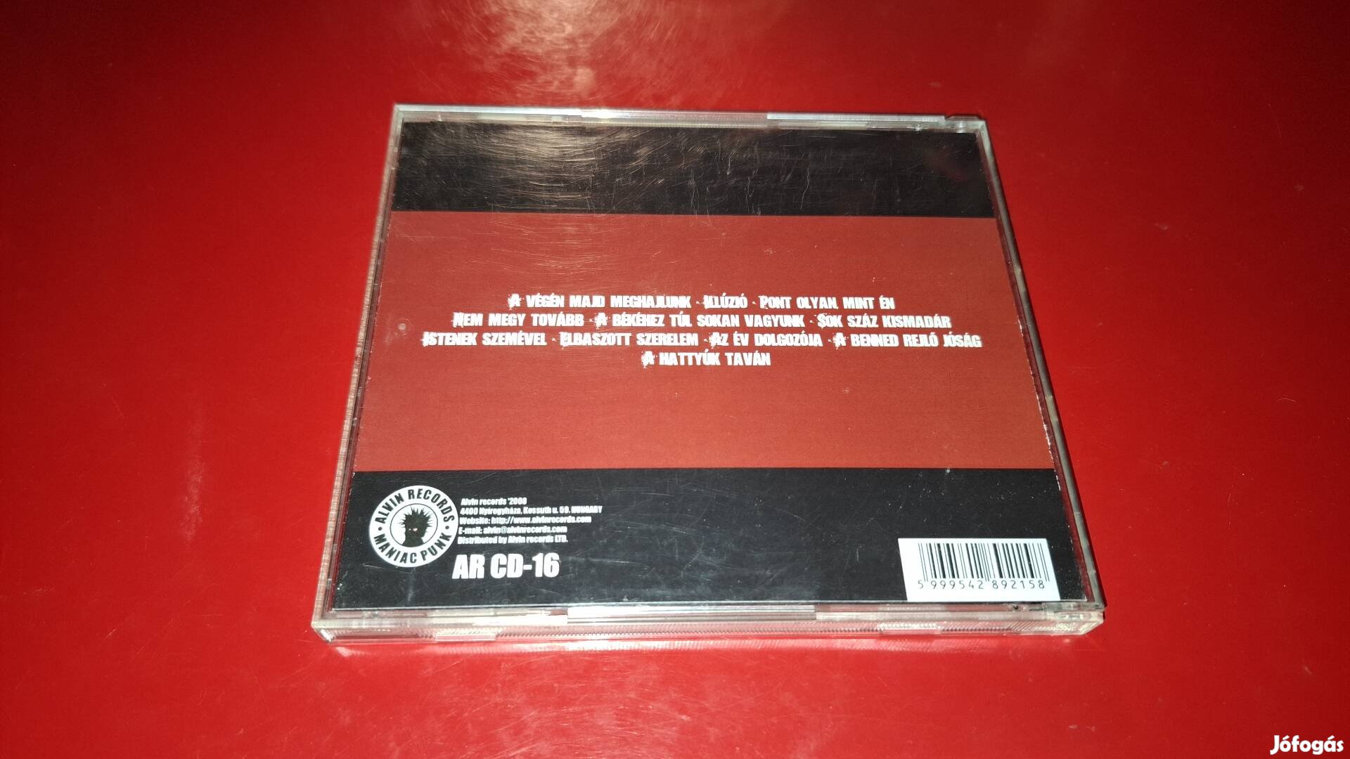 Alvin és a Mókusok A végén majd meghajlunk Cd 2008