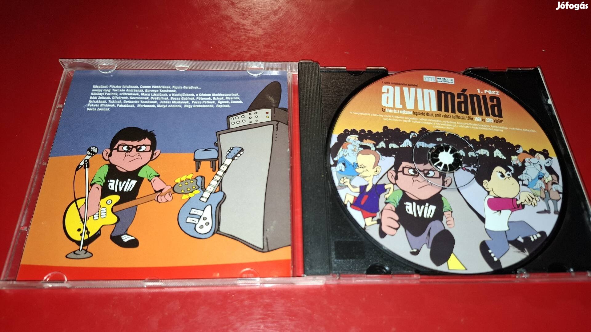 Alvin és a Mókusok Alvinmánia 1 rész Cd 2005