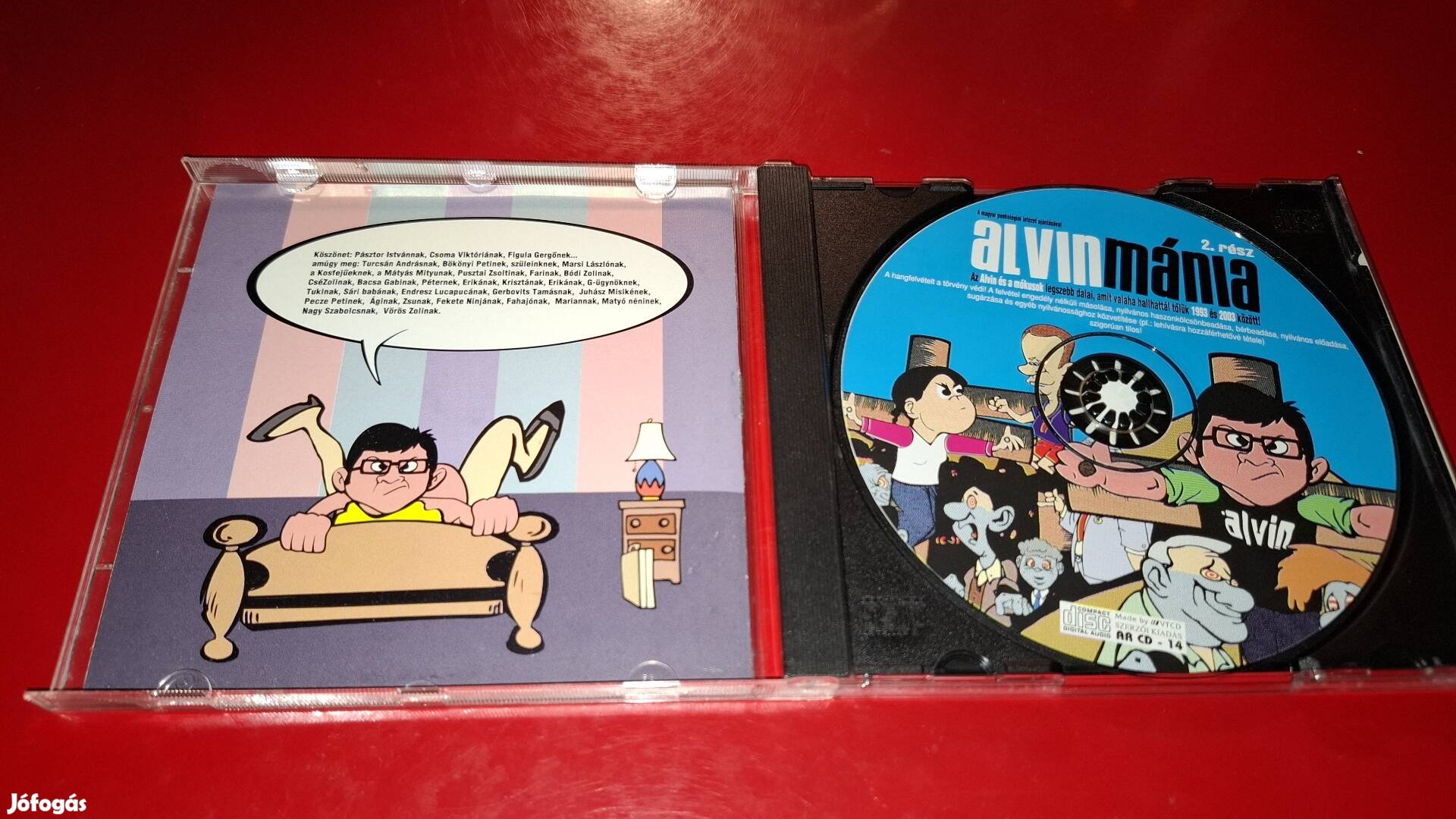 Alvin és a Mókusok Alvinmánia 2 rész Cd 2005