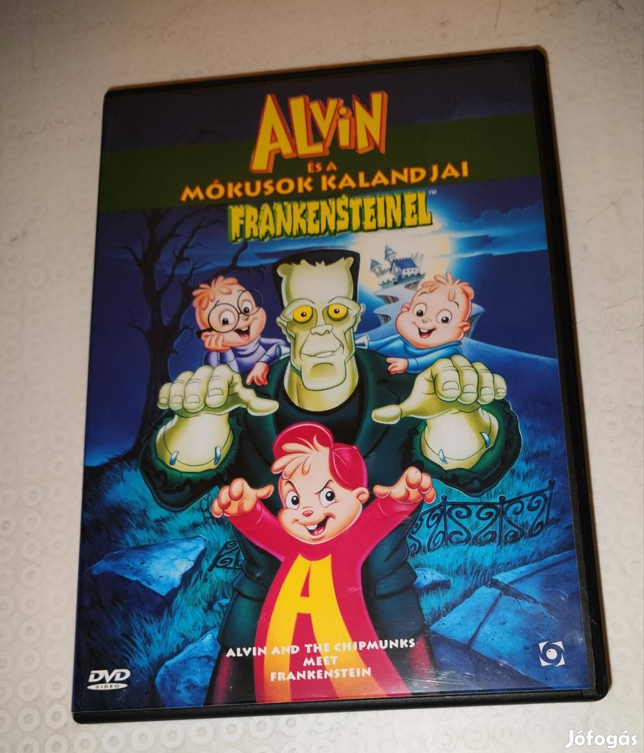 Alvin és a mókusok kalandjai Frankensteinel dvd