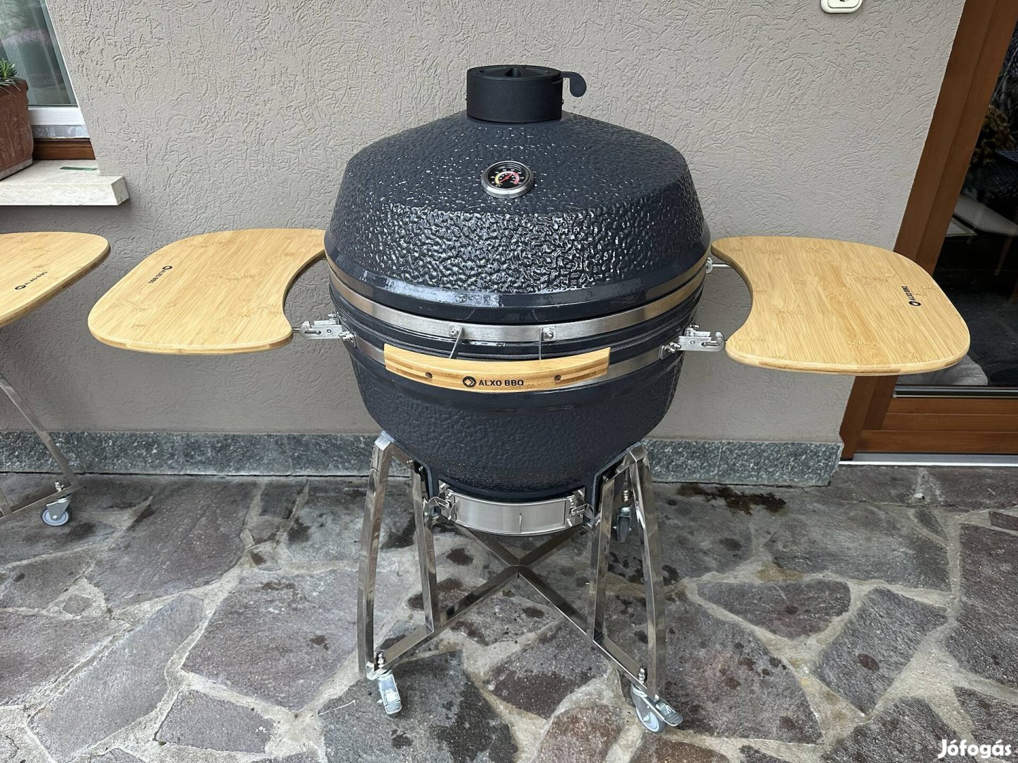 Alxo BBQ Kamado grill 65 cm Egyedi Szürke