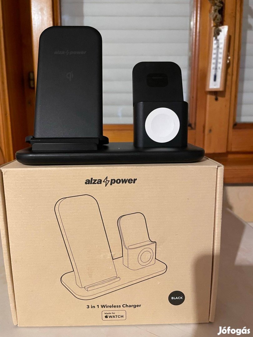 Alzapower Wfa130 Purecharge 3in1 Dock(3 az 1-ben vezetéknélküli töltő)