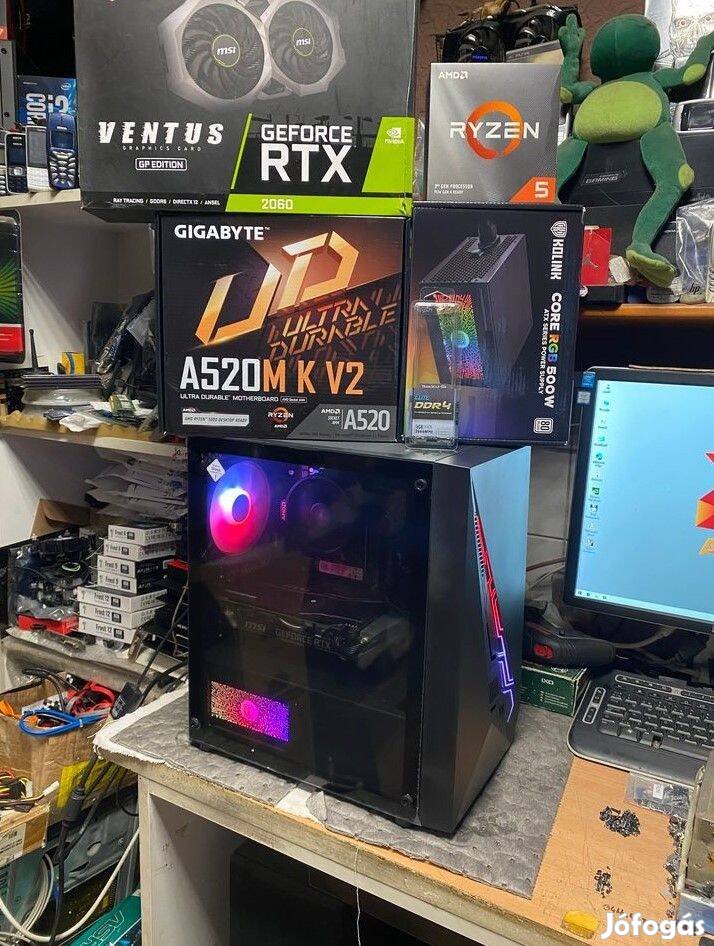 AmD - Ryzen5 - ös Gamer - Pc1 - Eladó /Rtx2060/ !!