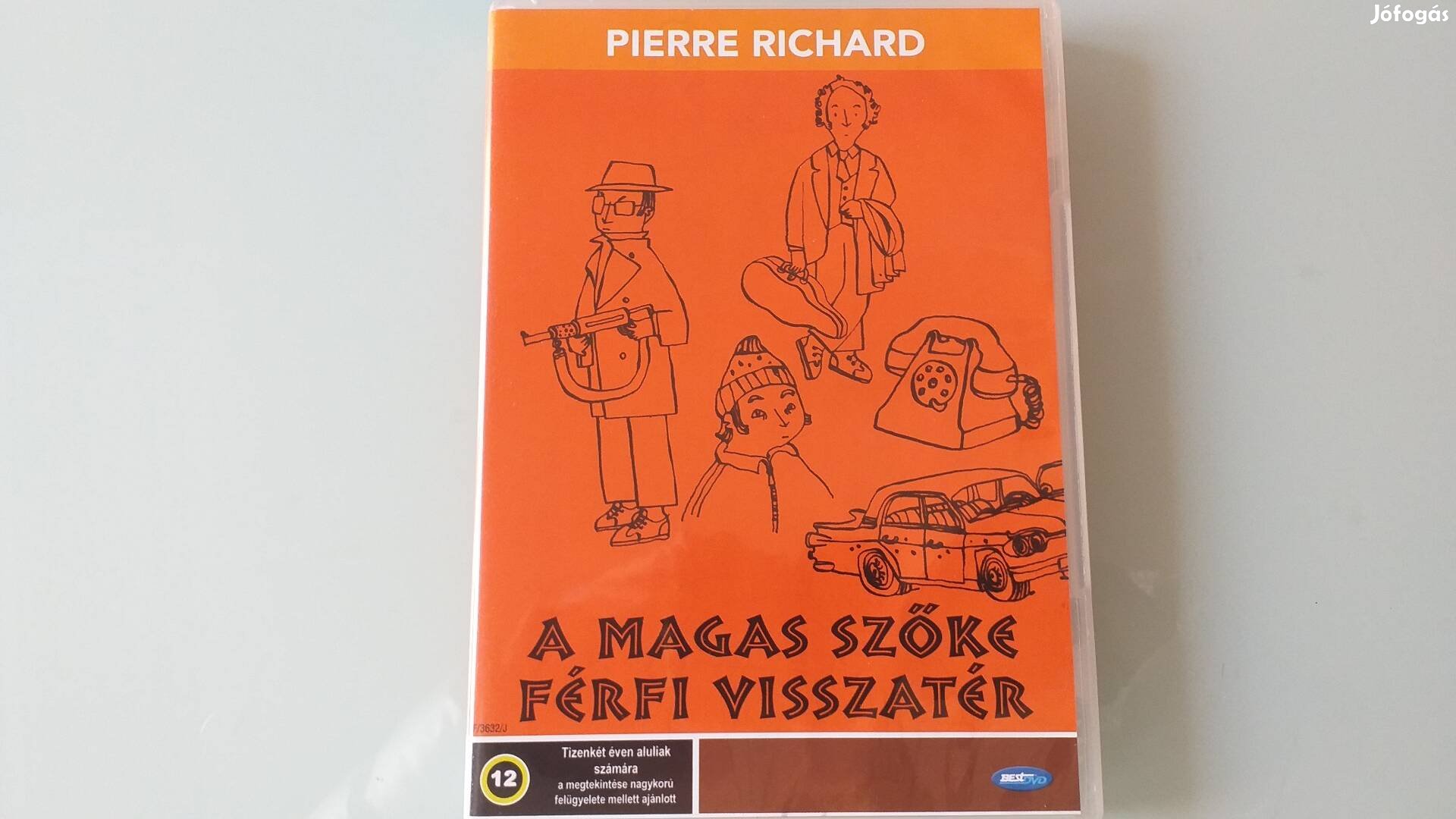 Amagas szőke férfi visszatér vígjáték DVD-Pierre Richard
