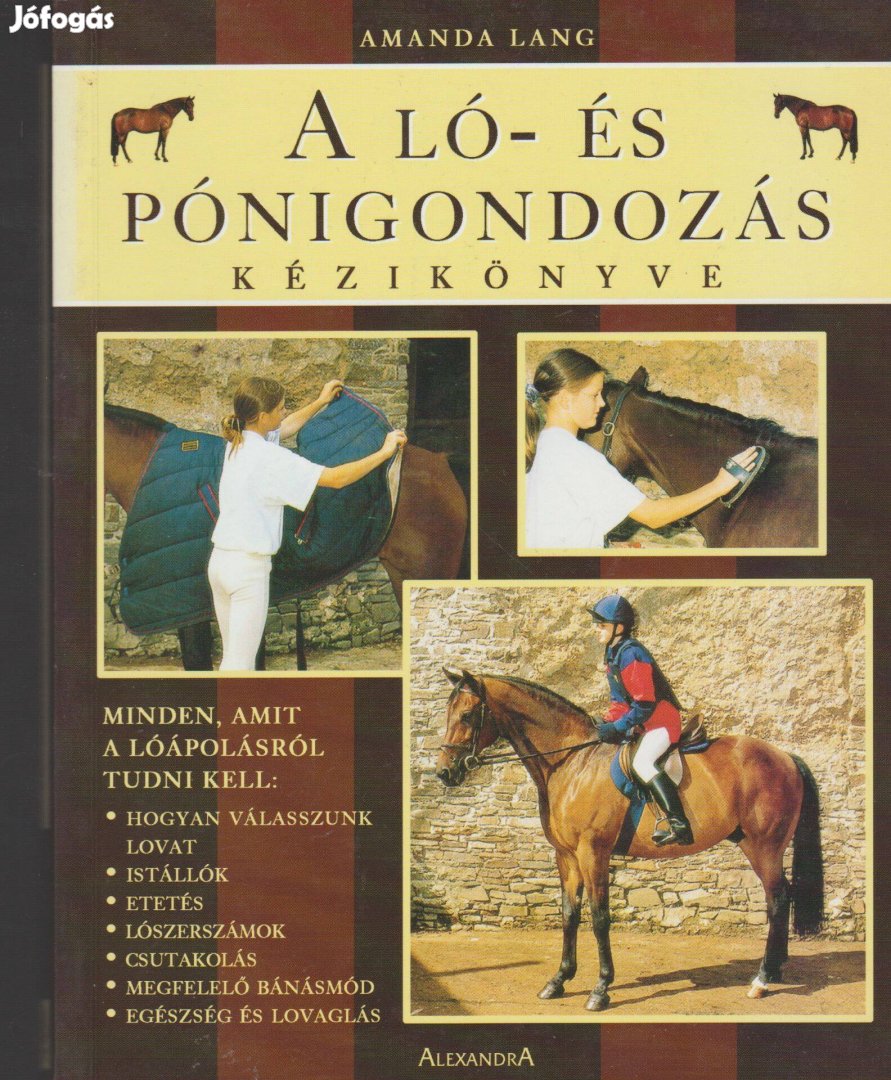 Amanda Lang: A ló és a pónigondozás kézikönyve